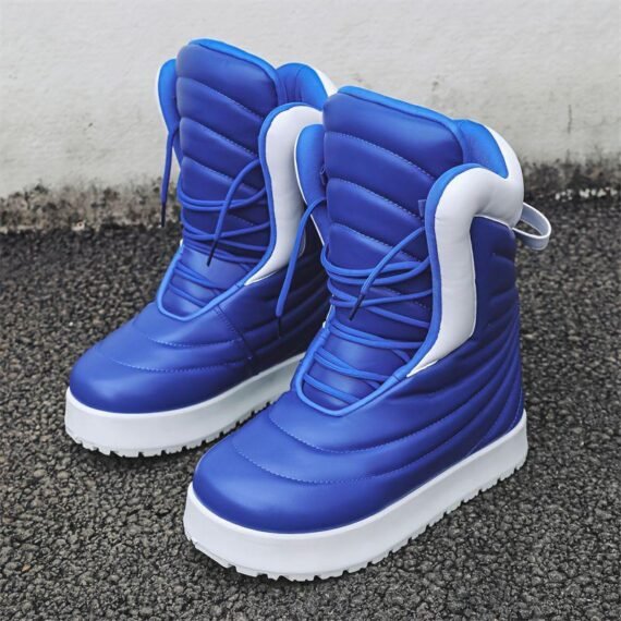 Buy trendy type in blue and white, perfect for Nigerian shoppers seeking stylish footwear.