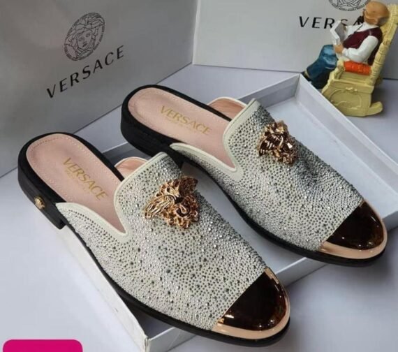 Buy trendy type Versace Loafer Slides and Best online store for clothes and shoes