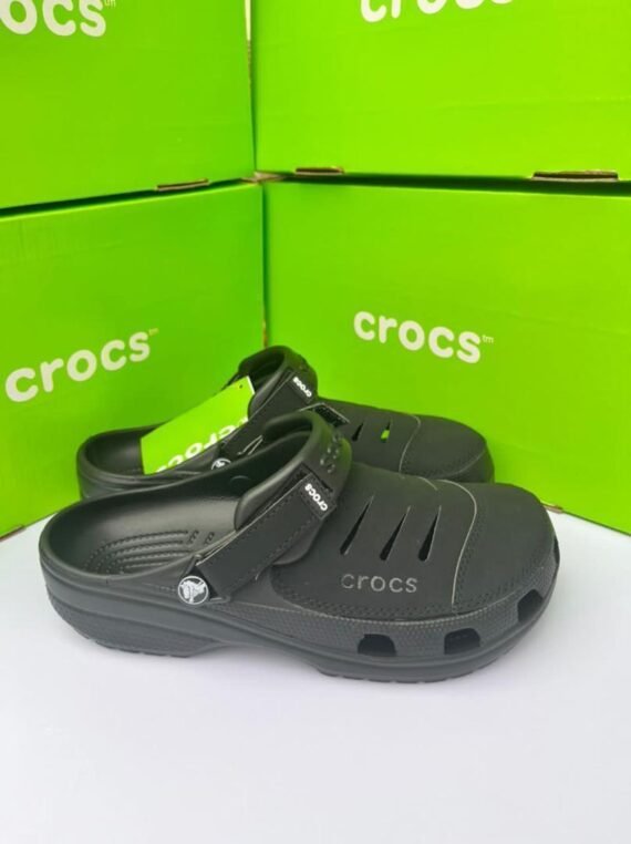 Original Leather Black Crocs