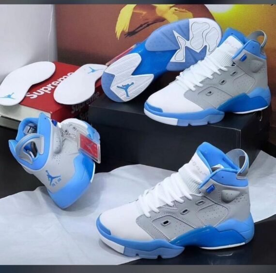 Air Jordan Blue/white sneakers - Image 2