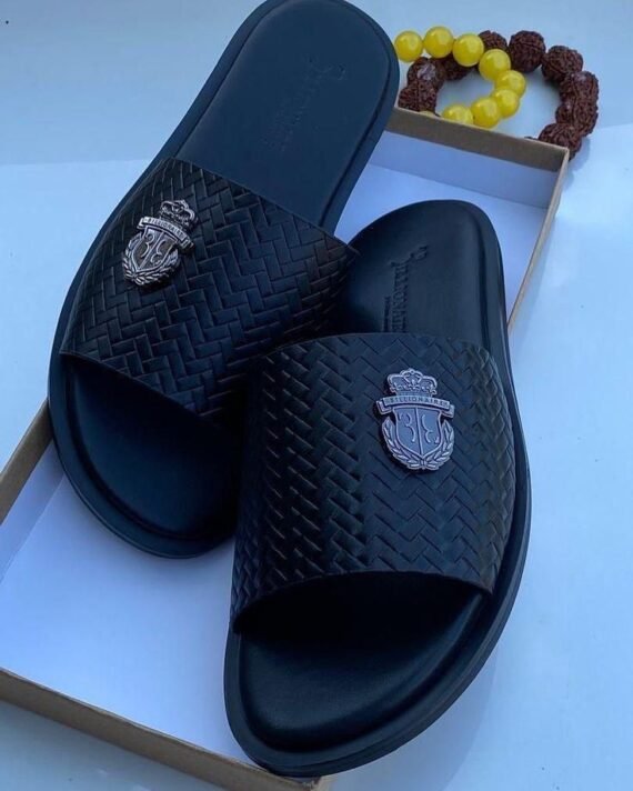 Billionaire Leather Slippers